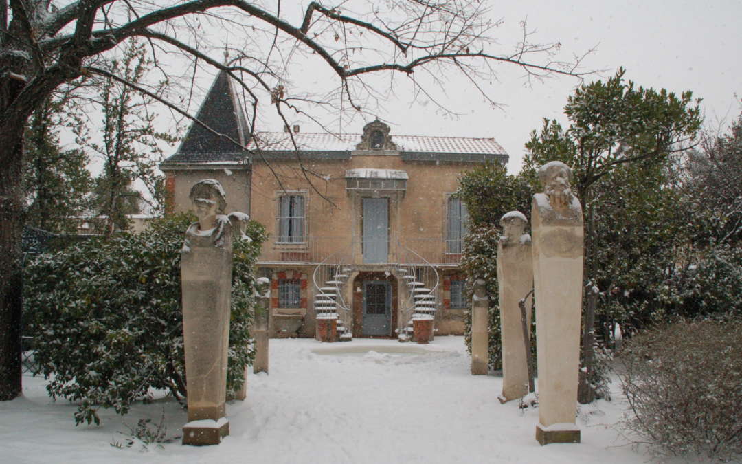 La Villa Antonine sous la neige !