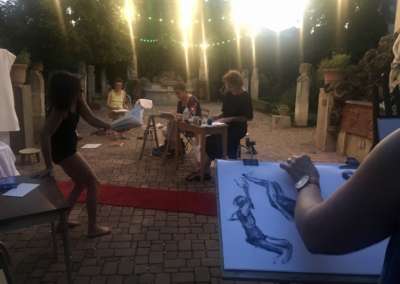 Villa Antonine : séance de dessin nocturne – jeudi 23 août