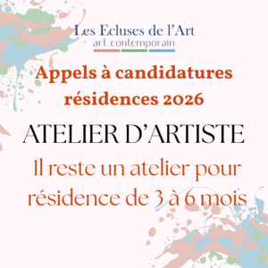 Appel à candidature : résidences de 3 à 6 mois à la Villa Antonine